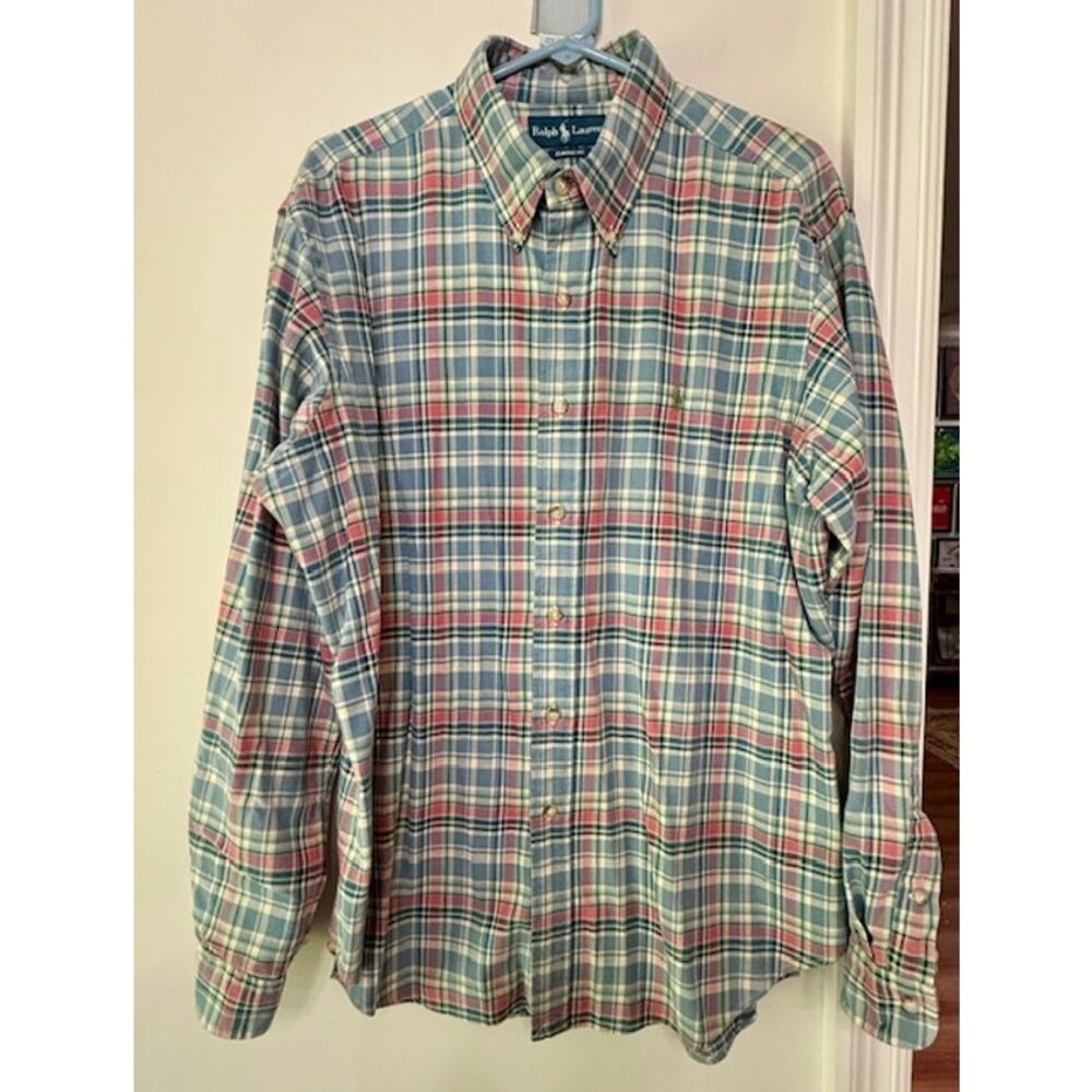 Polo Ralph Lauren Plaid Button Down Shirt - Men's XL